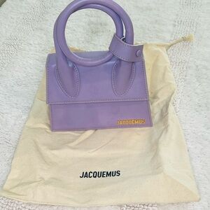 Jacquemus Le Chiquito Mini – Lavender Leather Mini Bag